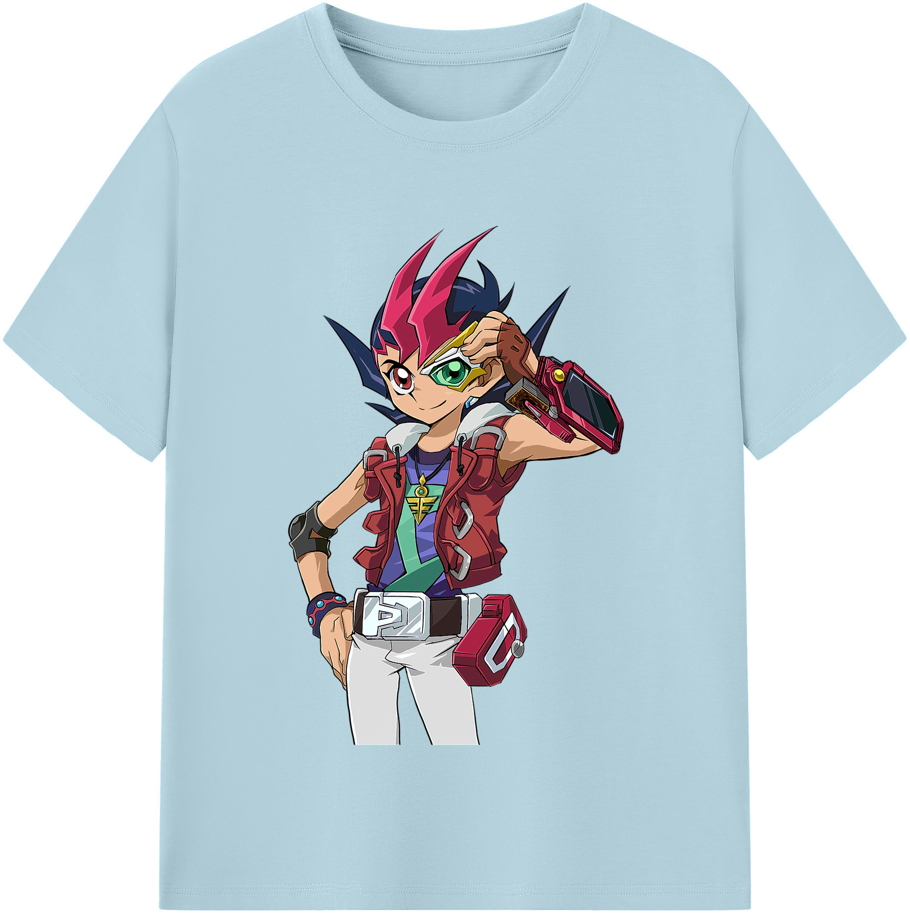 （画像用） 遊☆戯☆王 Yu-Gi-Oh! 綿100％半袖Tシャツ（フロントプリント）